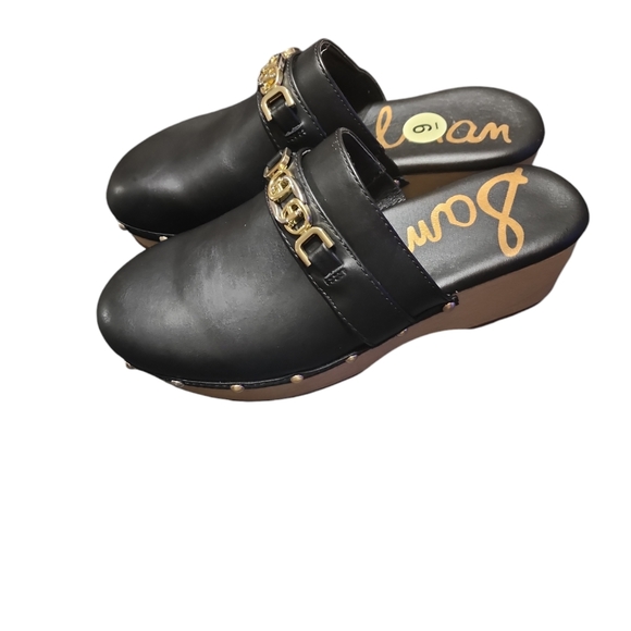 NWOT Sam Alderman women's  9 slide in wedge clog. - Picture 2 of 7